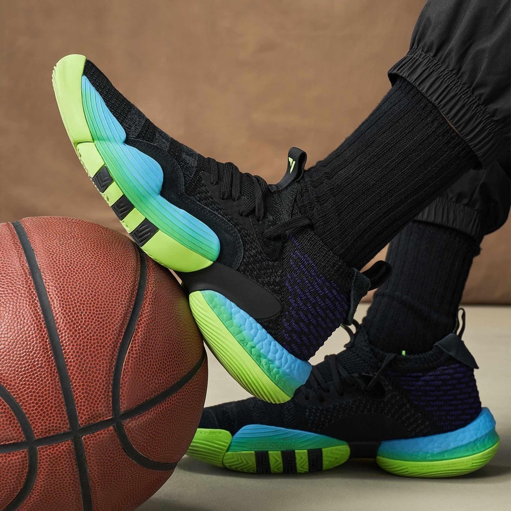 Adidas Trae Young 2 Black/Green H06486